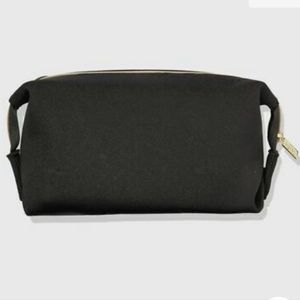 Tarte Back to Basics Black Cosmetic Bag NWT